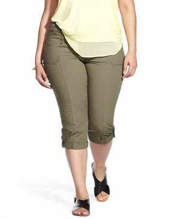 quick dry capris plus size