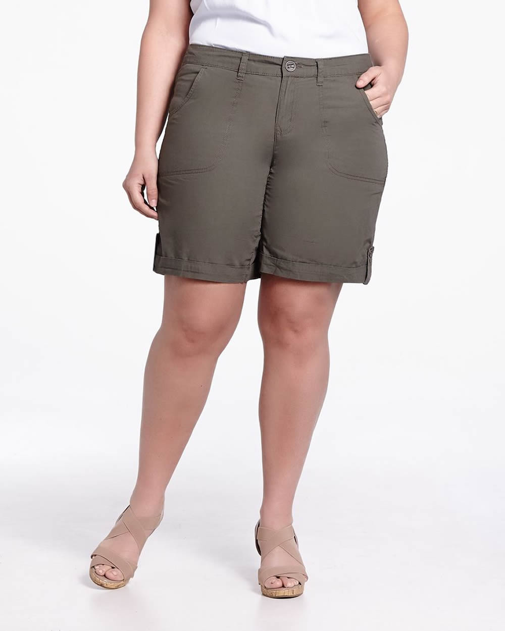 Plus Size Casual Shorts Plus Sizes Shop Online At Reitmans