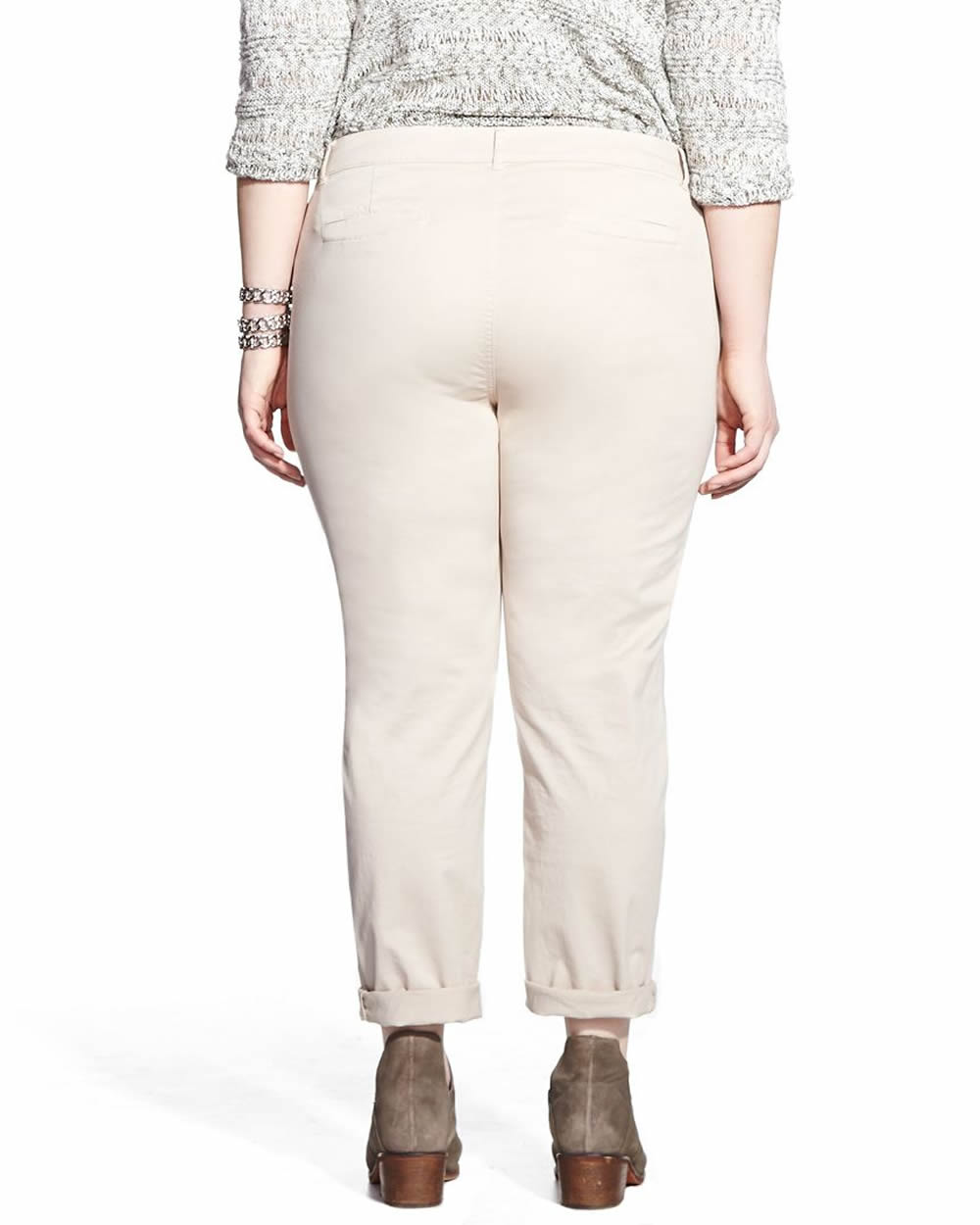 plus size chinos